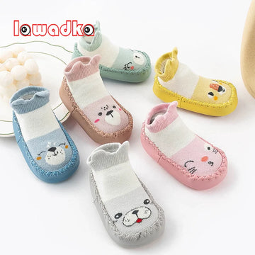 Newborn Baby Socks With Rubber Soles