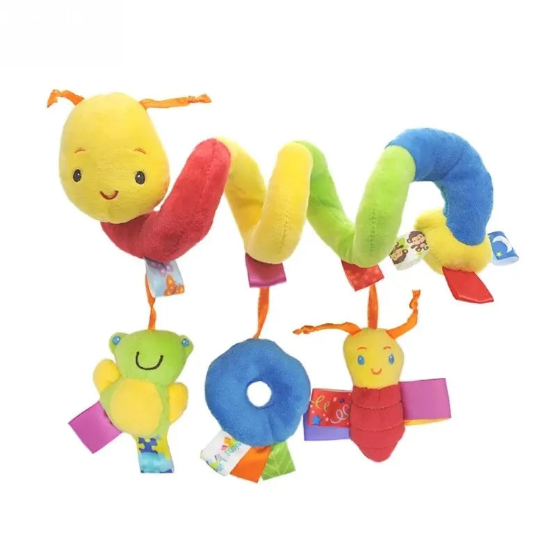 Cute Activity Musical Spiral Crib Stroller Rattles Toy