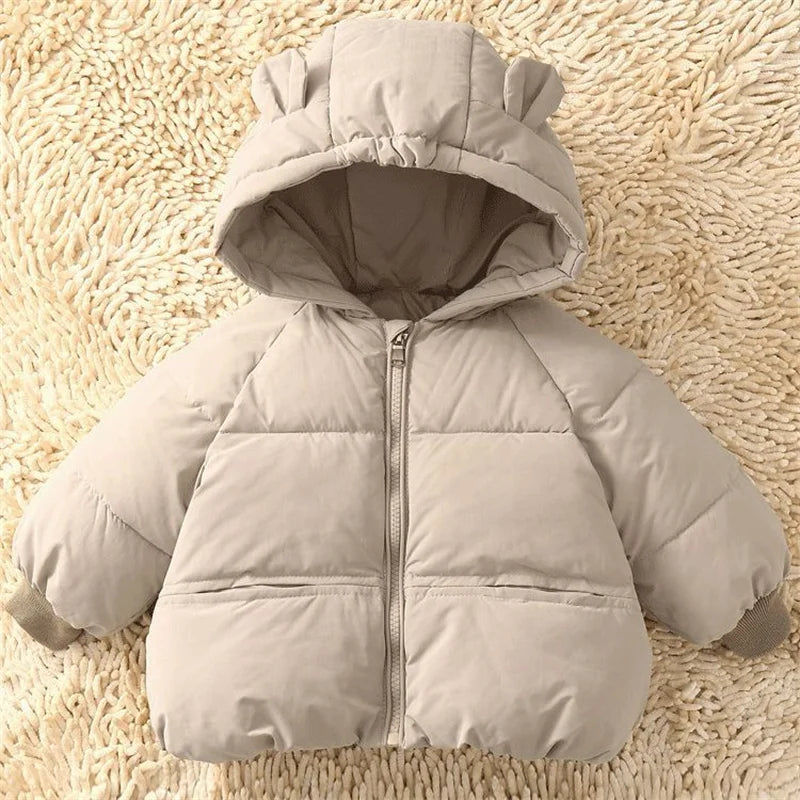 Winter Warm Hooded Jackets For Kids