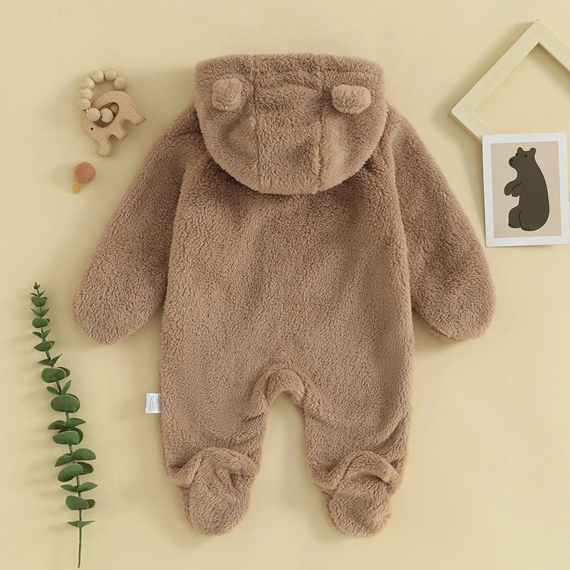 Newborn Baby Bear  Warmer Snowsuit